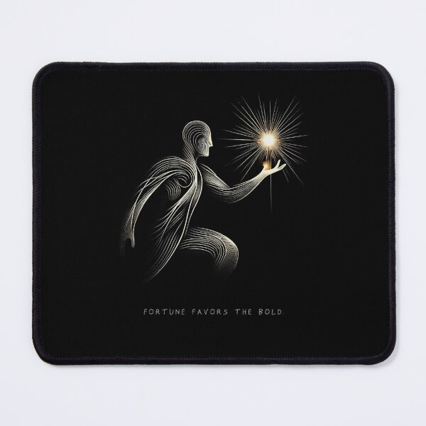 Item preview, Fortune Favors The Bold designed and sold by LineArtByLovi.