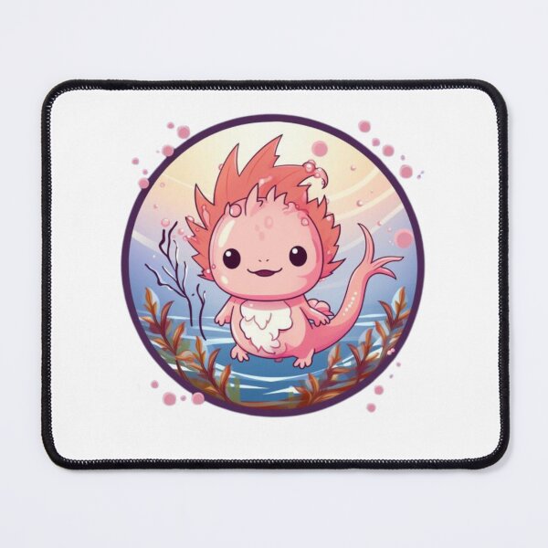 Item preview, Happy Kawaii Axolotl Art Classic T-Shirts designed and sold by Modtanoydesign.