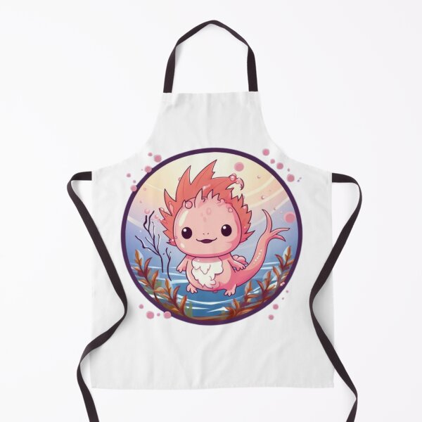 Item preview, Happy Kawaii Axolotl Art Classic T-Shirts designed and sold by Modtanoydesign.