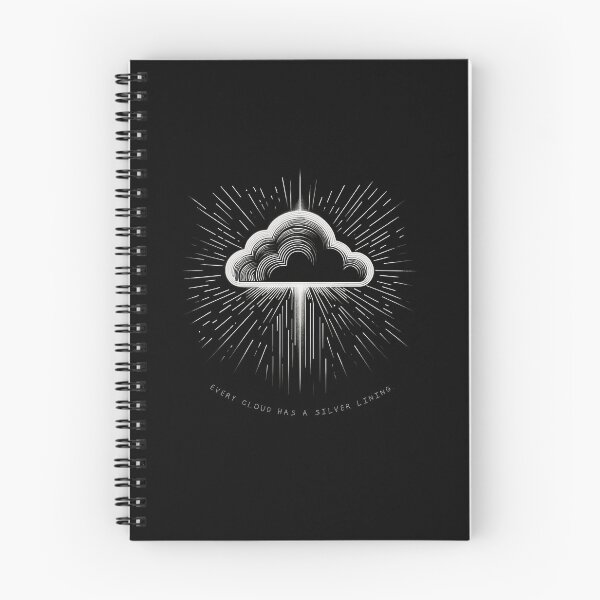 Item preview, Every Cloud Has A Silver Lining designed and sold by LineArtByLovi.