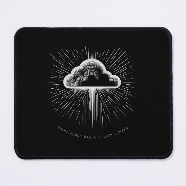 Item preview, Every Cloud Has A Silver Lining designed and sold by LineArtByLovi.