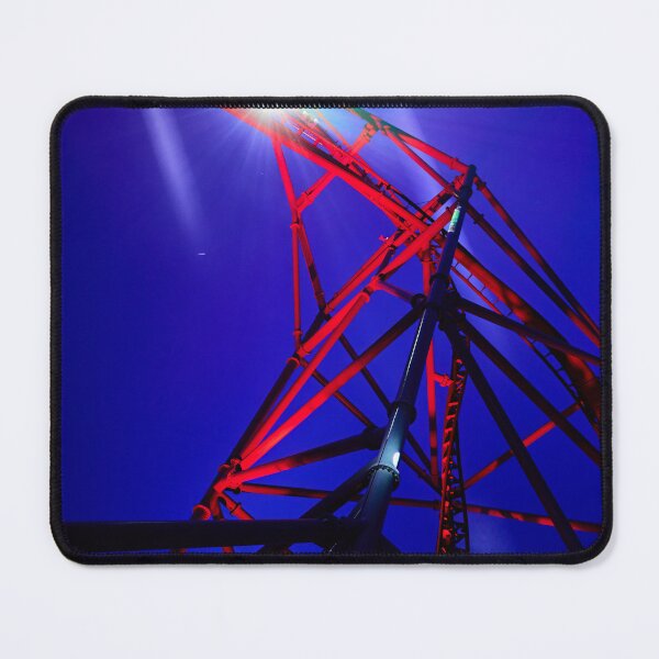 Item preview, Industrial red. Sarkanniemi winter light festival. 2023 designed and sold by Jouko Lehto Photography.
