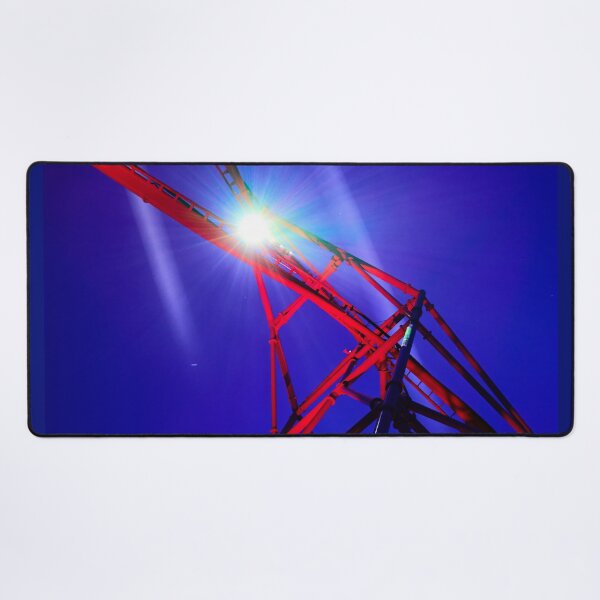 Item preview, Industrial red. Sarkanniemi winter light festival. 2023 designed and sold by Jouko Lehto Photography.