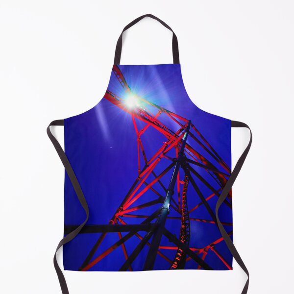 Item preview, Industrial red. Sarkanniemi winter light festival. 2023 designed and sold by Jouko Lehto Photography.