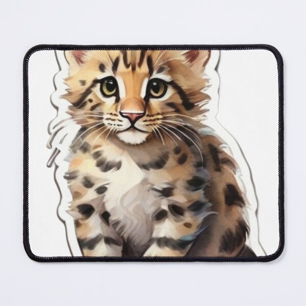 Item preview, A Sticker of a cheetah. designed and sold by ellinnur.