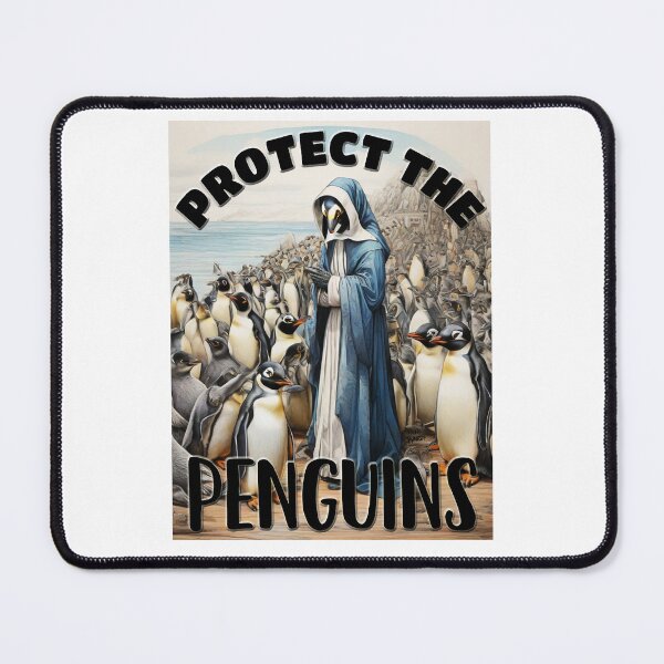Item preview, Protect the Penguins; Nuns; designed and sold by StickerApe.