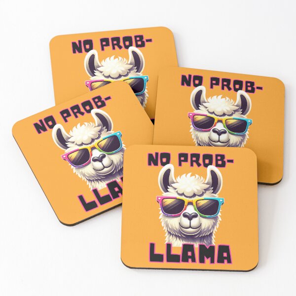 Item preview, No Prob-Llama Attitude designed and sold by RuyaFab.