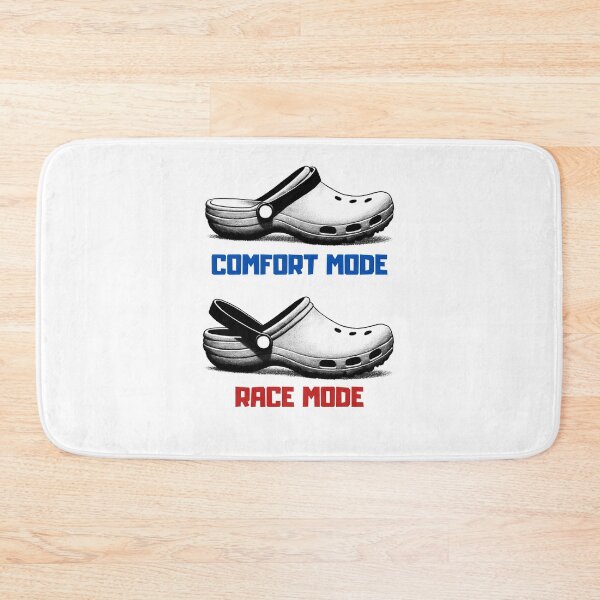 Item preview, Clog In Comfort Vs. Race Mode Funny Gift For Friends and Family designed and sold by PapaMikeCrafts.