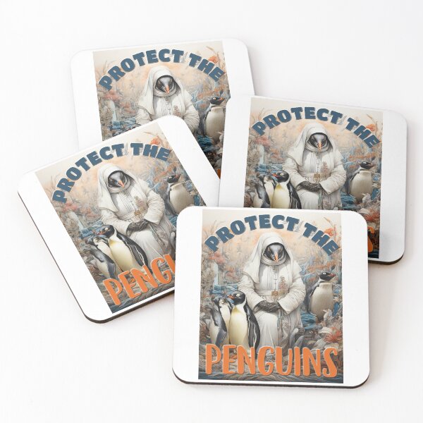 Item preview, Protect the Penguins; Nuns; designed and sold by StickerApe.