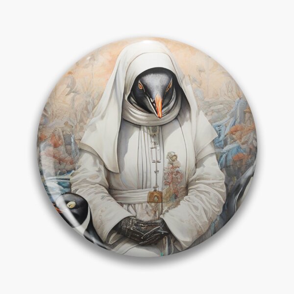 Item preview, Protect the Penguins; Nuns; designed and sold by StickerApe.