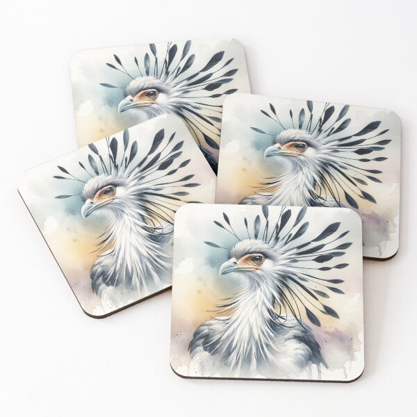 Item preview, Secretary Bird - Bird Lover art work designed and sold by TheScruffyGoose.