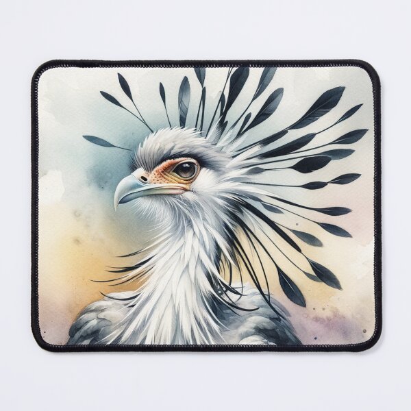 Item preview, Secretary Bird - Bird Lover art work designed and sold by TheScruffyGoose.