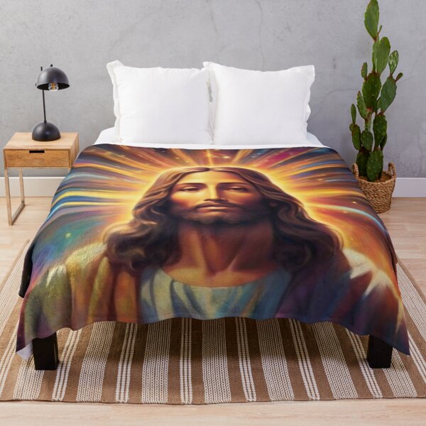 Item preview, Jesus in radiant beam color 1 designed and sold by Warih.