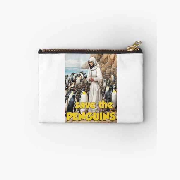 Item preview, Save the Penguins; Nuns; designed and sold by StickerApe.