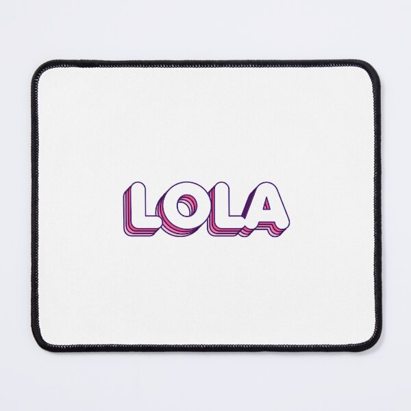 Item preview, Pink Layers Lola Name Label designed and sold by NafilNafiz.