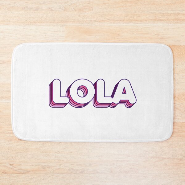 Item preview, Pink Layers Lola Name Label designed and sold by NafilNafiz.