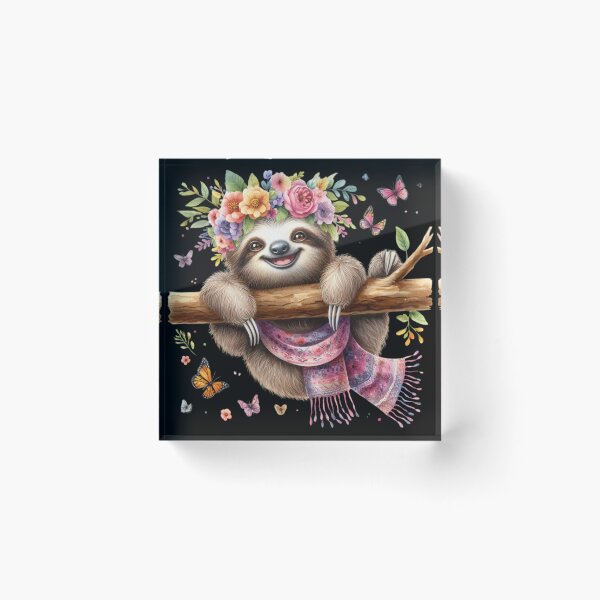 Item preview, Happy Sloth designed and sold by Azrora.