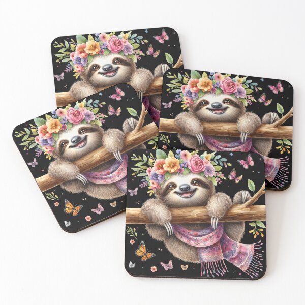 Item preview, Happy Sloth designed and sold by Azrora.