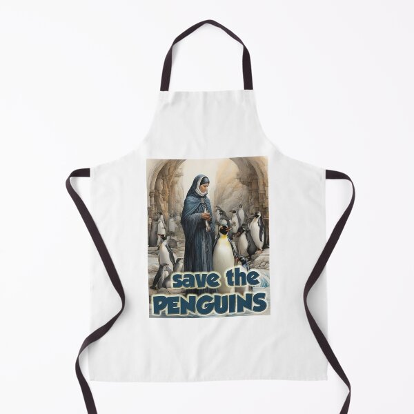 Item preview, Save the Penguins; Nuns; designed and sold by StickerApe.