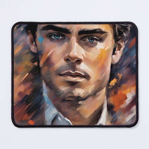 Item preview, Zac Efron`s portrait designed and sold by bogfl.