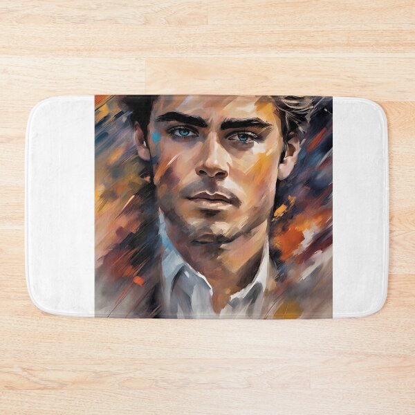 Item preview, Zac Efron`s portrait designed and sold by bogfl.