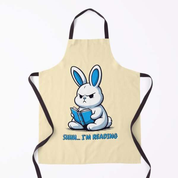 Item preview, Focused Bunny Reader designed and sold by RuyaFab.