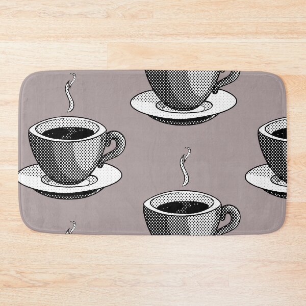 Item preview, COFFEE MUG IN BLACK AND WHITE DOTTED DESIGN designed and sold by infinitearte.