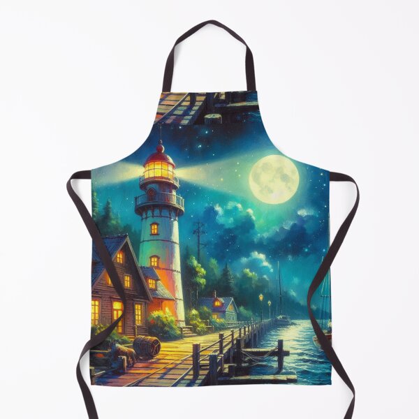 Item preview, Night Lighthouse designed and sold by Azrora.