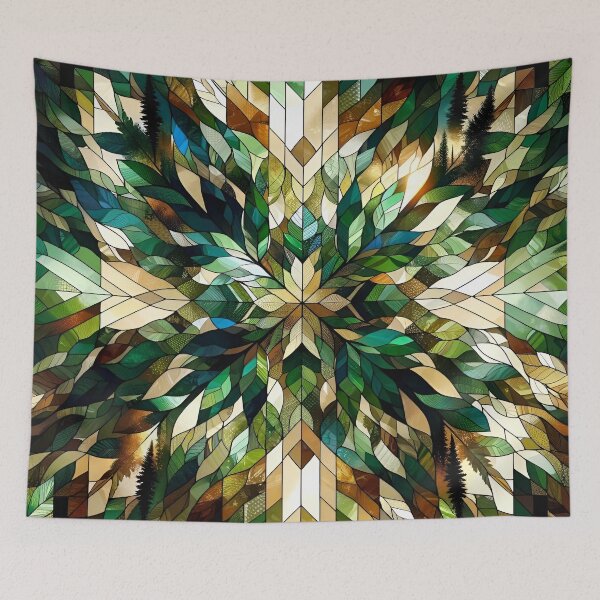 Item preview, "Enchanted Woodland: Forest Mosaic" designed and sold by APARTAI EU.