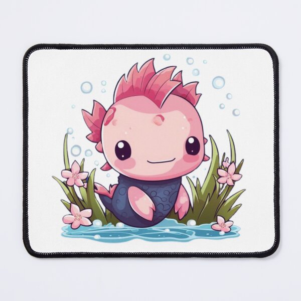 Item preview, Happy Kawaii Axolotl Art Classic T-Shirts designed and sold by Modtanoydesign.
