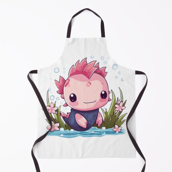 Item preview, Happy Kawaii Axolotl Art Classic T-Shirts designed and sold by Modtanoydesign.