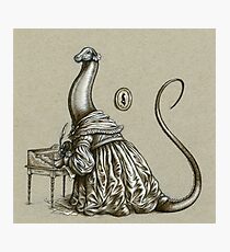 Lámina fotográfica Brontësaurus