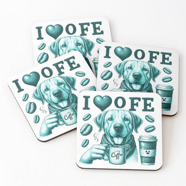 Item preview, This cute dog loves coffee. designed and sold by fotoryum.