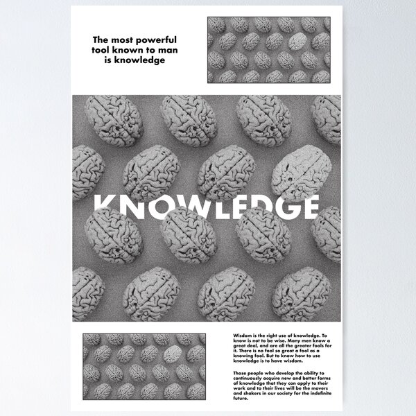 Item preview, Knowledge designed and sold by kapturedbylj.