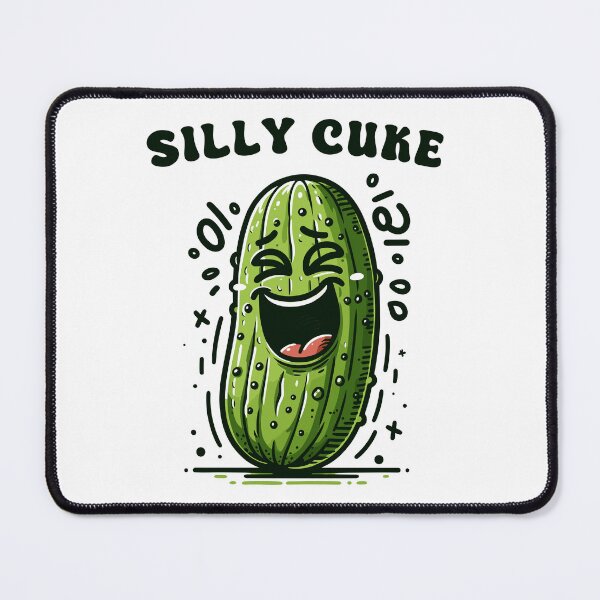 Item preview, Pickle With Giggles Silly Cuke designed and sold by CosyTeal.