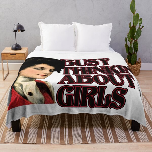 Item preview, Busy Thinking About Girls, Vintage Lesbian, Sapphic, WLW designed and sold by LP.