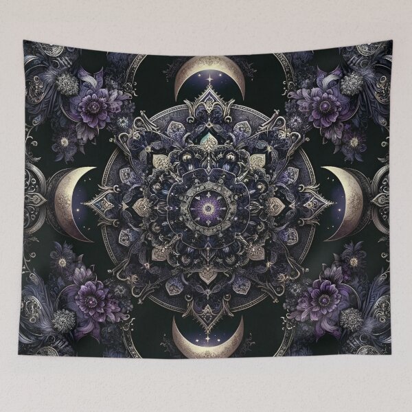 Item preview, "Gothic Reverie: Midnight Mosaic" designed and sold by APARTAI EU.