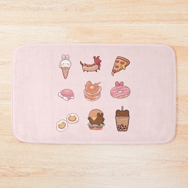 Item preview, Junk food animals illustration pack designed and sold by Mayarart.