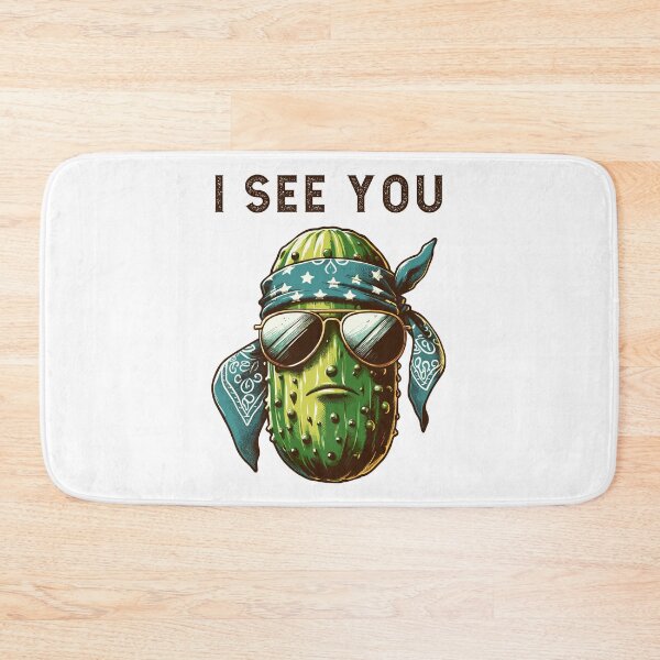 Item preview, Pickle With Sunglasses And Bandana I See You designed and sold by CosyTeal.