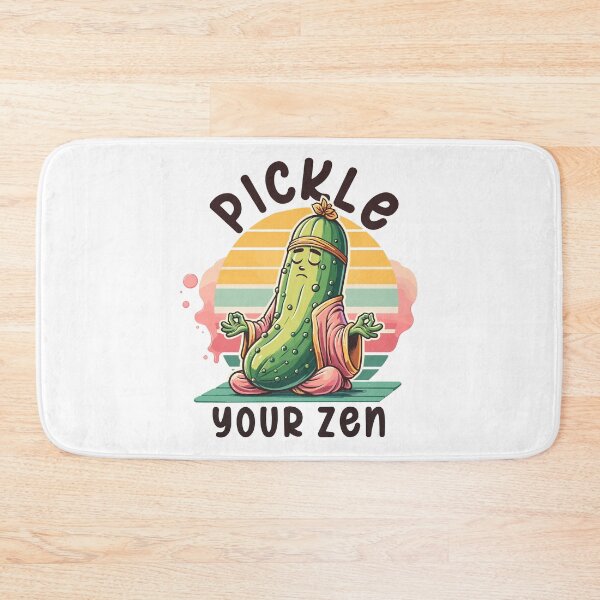 Item preview, Pickle Yoga Guru Meditation Pickle Your Zen designed and sold by CosyTeal.