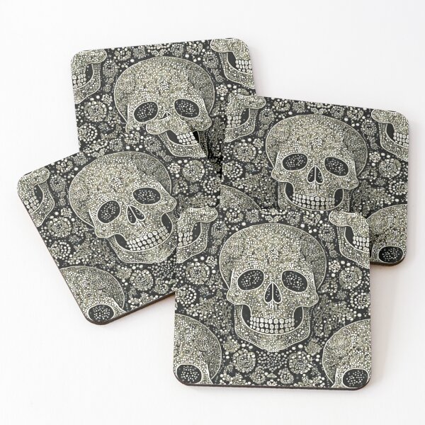 Item preview, Diseño de calavera moteada. designed and sold by ossiagraphics.