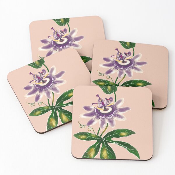 Item preview, Passionflower: Passion fruit flowers designed and sold by Le prince  et les grenouilles.