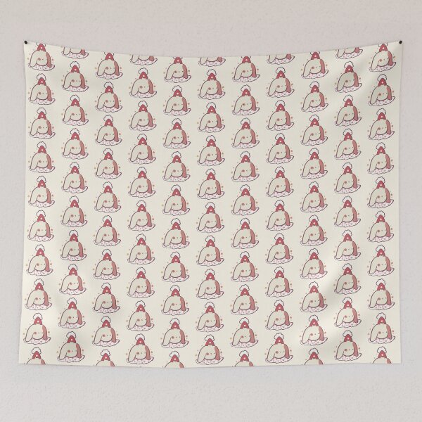 Item preview, Cute Bunny clown drawing  designed and sold by Mayarart.