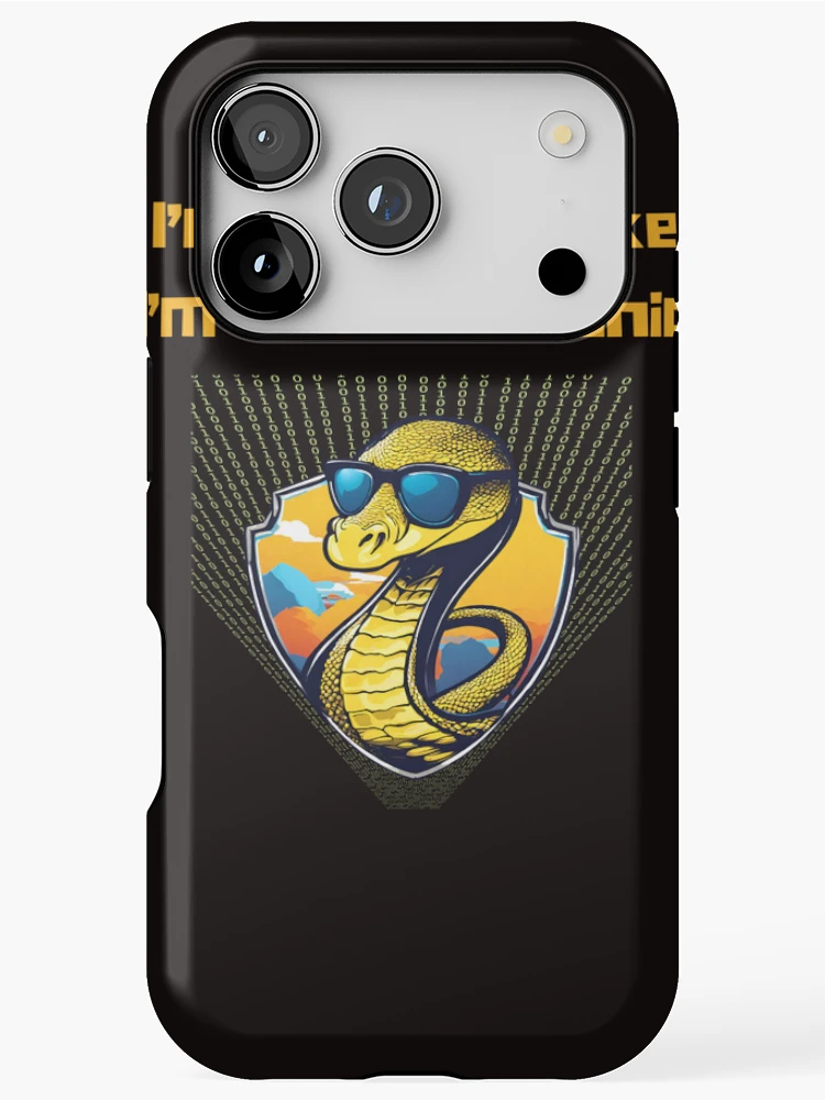 Thumbnail 1 of 4, iPhone Case, Python Coder designed and sold by t1n3333.