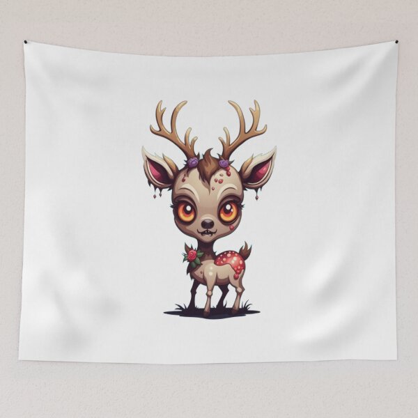 Item preview, Cute deer monster  designed and sold by Ella_Sketch.
