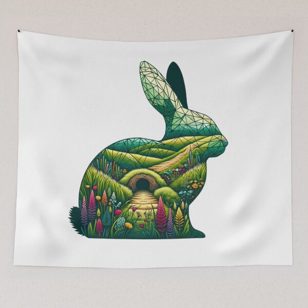 Item preview, Rabbit designed and sold by FarbenFabel.