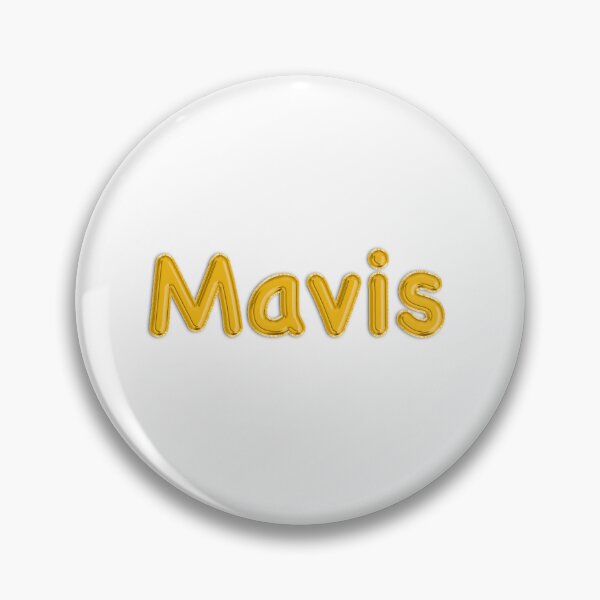 Item preview, Golden Balloon Mavis Name Label designed and sold by NormadWorld.