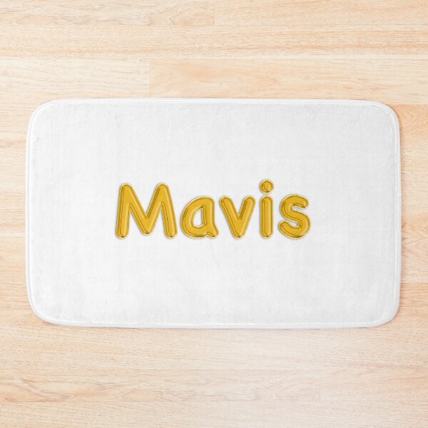 Item preview, Golden Balloon Mavis Name Label designed and sold by NormadWorld.
