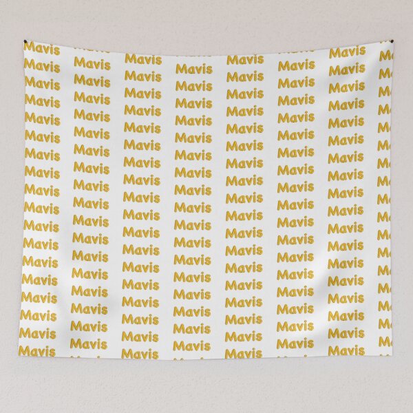 Item preview, Golden Balloon Mavis Name Label designed and sold by NormadWorld.