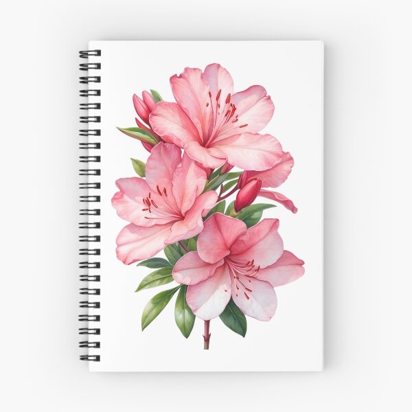 Item preview, Azalea flower watercolor painting.  designed and sold by Pram106.